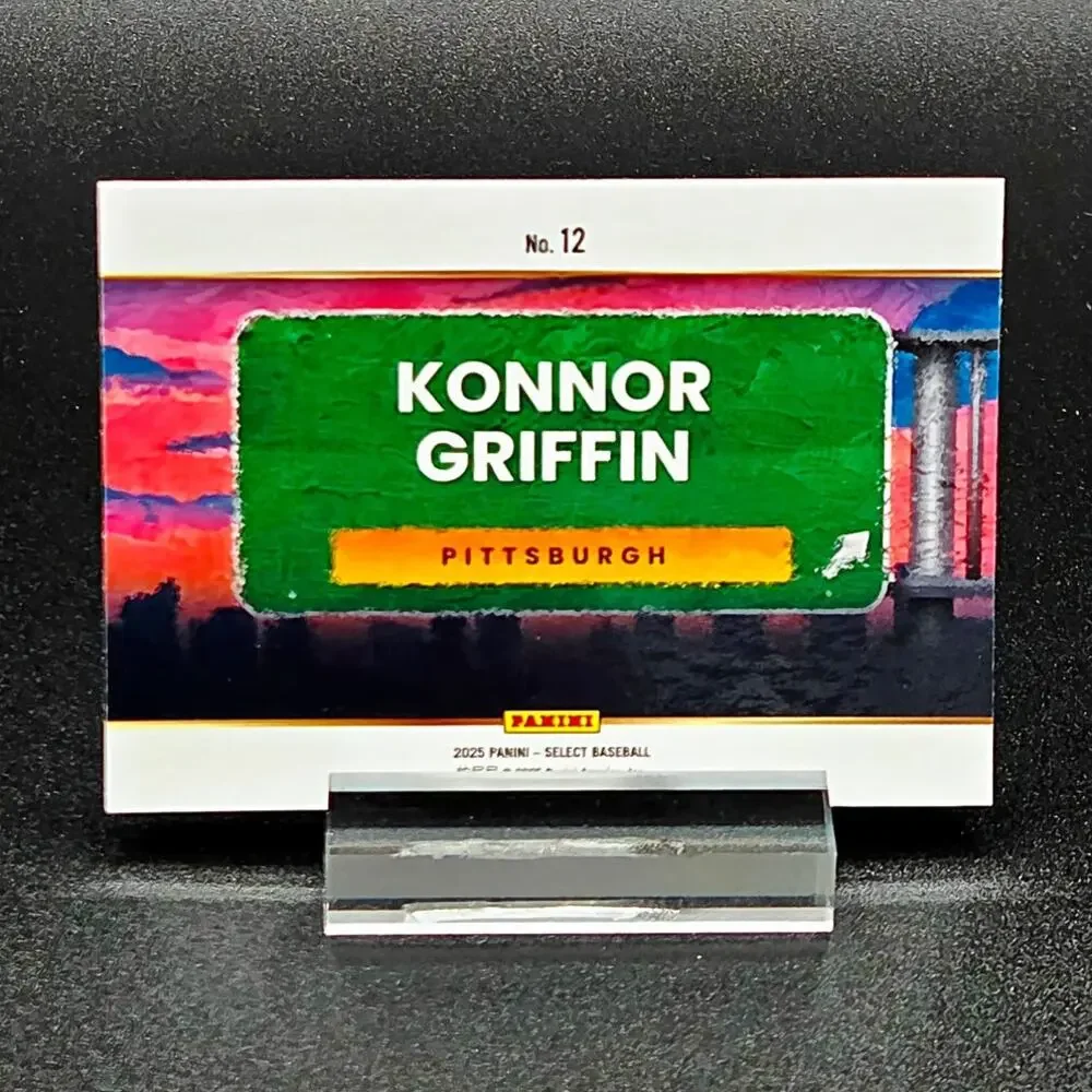 2025 Konnor Griffin Select Destinations RC Pittsburgh Pirates Top Prospect